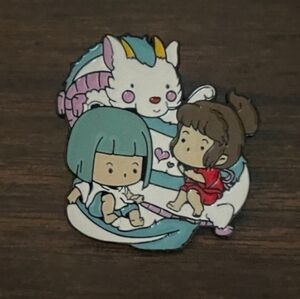 Cute Anime-Inspired Enamel Pin Spirited Away Studio Ghibli Movie